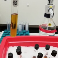 Analyse physico-chimique - séparation acides gras.