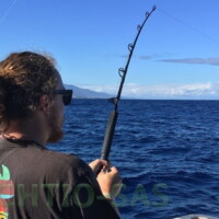 Réunion - pêche à la canne (au large).