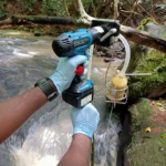 Filtration de l'eau.